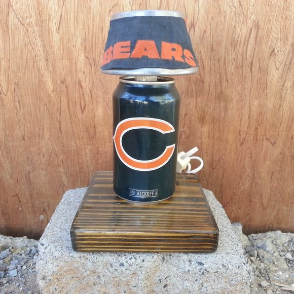 Bud Light Other - NFL Bud Light Can turned lamp Chicago Bears